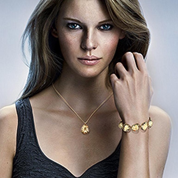 Swarovski Helios Desert Glow Pendant Necklace - Picture 6 of 6